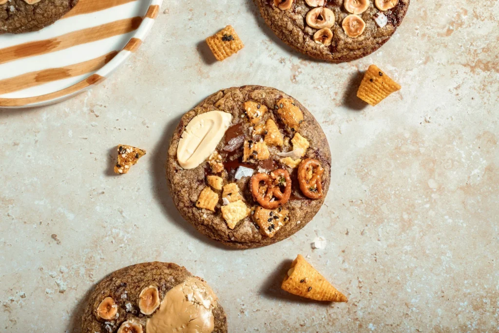 A stock image of everything but the kitchen sink cookies
